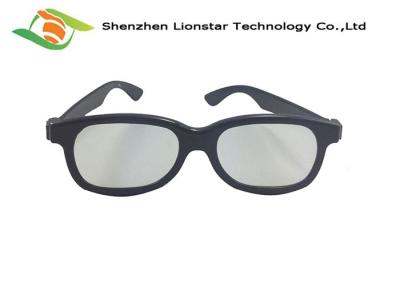 China High Quality Polarized 3D Glasses For Theater Use , Smart 3D Glasses 0.19mm TAC Lens for sale