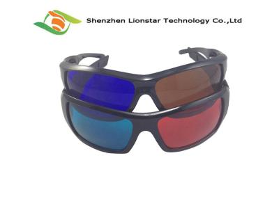 China Plastic Glasses Linear Polarizer Film 3D Movies Red And Blue Glasses 0.2 mm Lens for sale