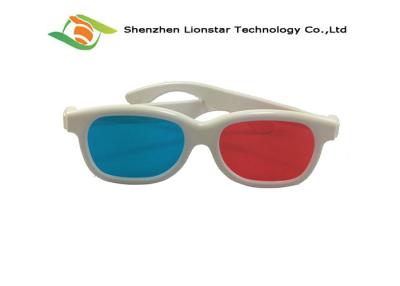 China 3D Plastic Glasses Linear Polarizer Film Red Blue Cyan 3D Anaglyph Vision Glasses for sale