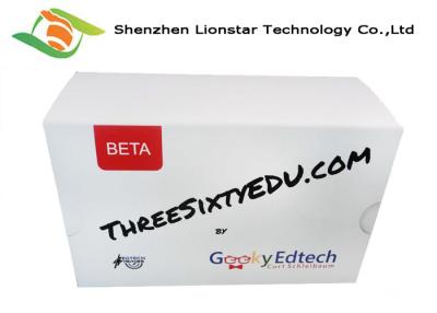 China White 3D Cardboard VR Glasses Accepting Private Label For Various Industry for sale