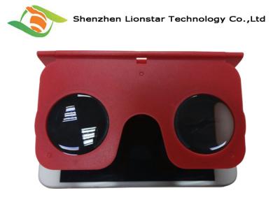 China Foldable Colorful Plastic Virtual Reality Glasses Portable PMMA 32MM Lens for sale