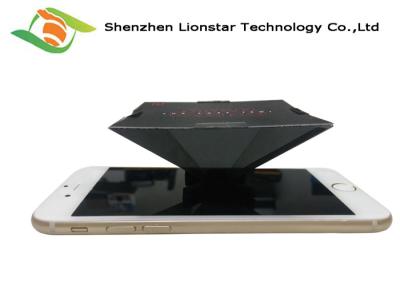 China 7CM*7CM*3.5CM 3D Hologramprojector Compatibele Smartphones met Duidelijke Visie Te koop