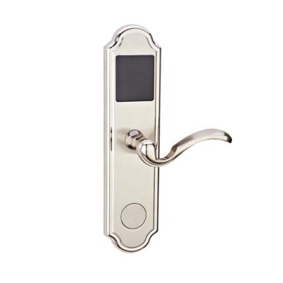 China Zinc Alloy European Style RFID Security Keyless Deadbolt Door Lock For Hotel for sale