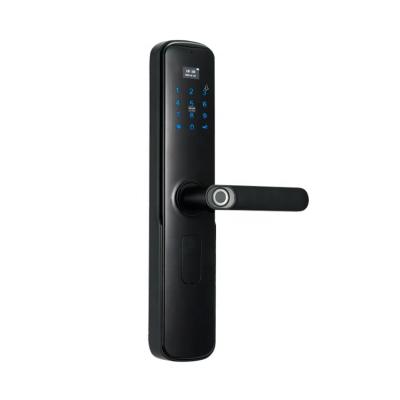 China Fingerprint Scanner Door Lock Fingerprint Password Security Access Zinc Alloy Smart Electronic Lock for sale