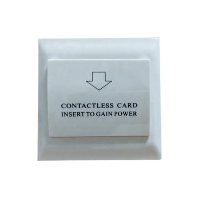 China Small PC Hotel Power Saver Control Time Intelligent Energy Saver Card Convenient Lamp Switch for sale