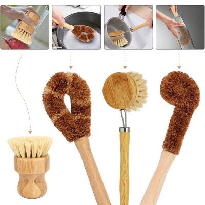 China Viable Kitchen Soap Hot Sale Ruisen Scrubber Pot Cleaning Brush Dish Dispensing Brush for sale