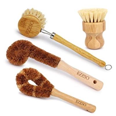 China Durable Smooth Kitchen Cleaning Brush Ruisen Kitchen Accessories Cleaning Brush Dish Wash Tool for sale