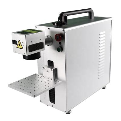 China Laser marking portable small fiber laser cnc fiber laser marking machine desktop price on sale in metal for sale