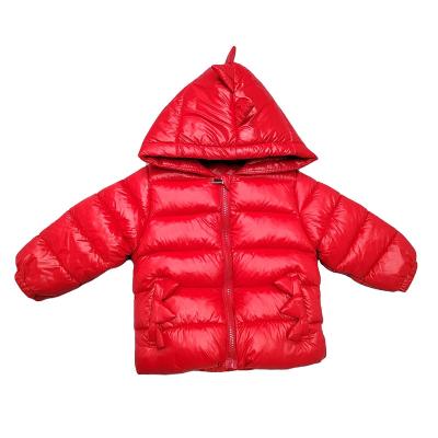 China Factory direct sales breathable kids down jackets pure cotton zipper boy clothing winter jacket outfits for sale