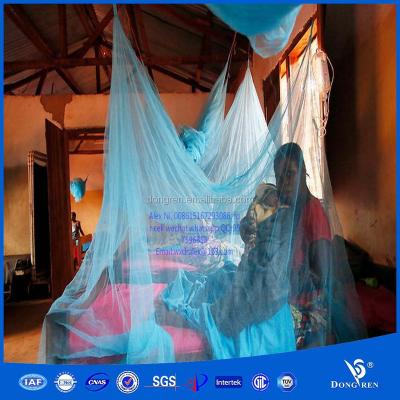 China Folded Medicated Treated Rectangular Mosquito Nets All Kinds Mosquito Net for sale