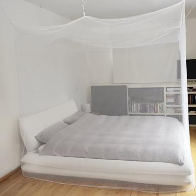 China Folded Insecticide Treated Bed Canopy Meditation Mosquito Net for sale