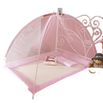 China New Products Folded Polyester Baby Crib Safe Folding Mosquito Net for sale