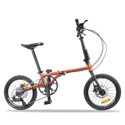 China Litepro Steel 16 Inch Folding Bike Aluminum Alloy Mini Modification 9 Speed ​​349 Bicycle Vehicle Oil Disc Brake Molybdenum Steel for sale