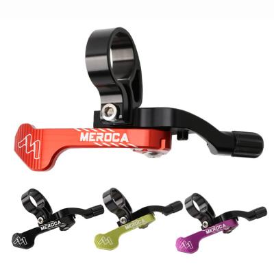 China MEROCA Aluminum Alloy Bike Seatpost Remote Switch Adjustable Control Seatpost Dropper Aluminum Alloy Wire Lever Mountain MTB Road Bike for sale