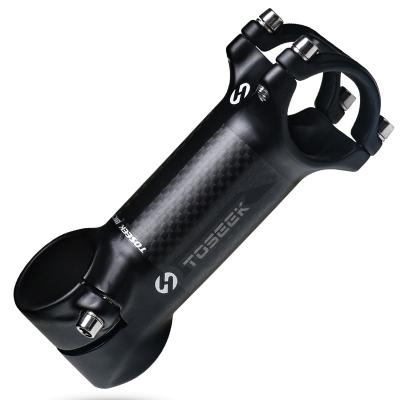 China TOSEEK Aluminum Alloy 6 Pcs Matte Degree 70/100/110mm 3K Bicycle Stem Mountain Road Bike Stem 31.8mm/Gloss Bike for sale