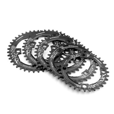 China New BMX Bicycle Chain Ring 104 BCD 32/34/36/38/40T Narrow Round Shape Sprocket 104 Wide For MTB Road Bike Single Tooth Disc for sale