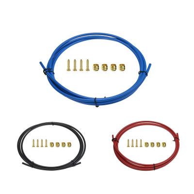 China Wake Nylon Bike Disc Brake Oil Tube Hydraulic Hose Housing 5mm Bicycle Brake Cable Hose 2.0x5.0mm Replacement Bike Parts for sale