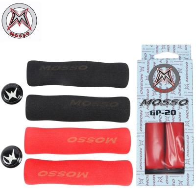 China Mountain Bikes MOSSO Sponge Grips Mountain Bike Grips Cycling Non-Slip XC/AM/DS MTB Bicycle Handlebar Grips Part Black,Red for sale