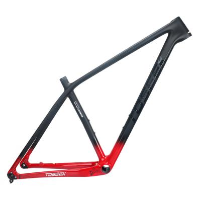 China TOSEEK 15/17/19 inch full carbon mountain bikes frame mountain bike carbon mtb frame 26/27.5/29er for sale