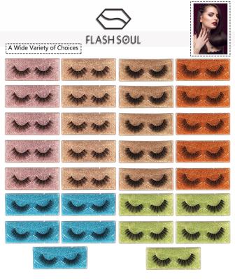 China Wholesale high quality natural curl private label seller 3d mink eyelash for sale