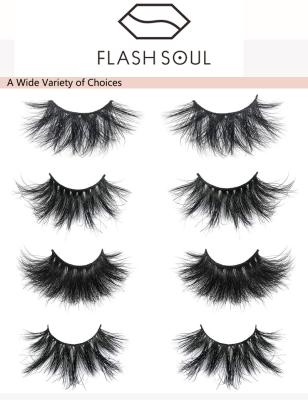 China Wholesale Natural Mink Synthetic Silk Lashes Curl 15mm16mm 18mm 20mmEyelash Natural False Seller 3d 5d10d for sale