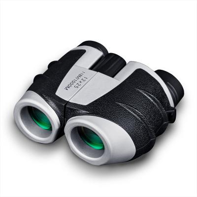 China Low light telescope Professional New binoculars 12x25 high power adult children bird watching portable little compact binoculars for sale