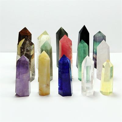 China China Wholesale Natural Crystal Point Gemstone Crystal Therapy Stone Small (Tower) For Crystal Bottles for sale