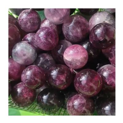 China Factory China Natural High Quality Purple Fluorite Balls for sale