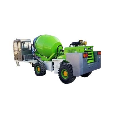 China Building Material Shops Small 2.4 Cubic Meter Mobile Self Loading Concrete Mixer Truck Self Loading Mobile Concrete Mixer Trucks Manufacturer for sale