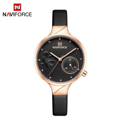 China Chronograph NAVIFORCE Private Label Strap Magnetic Lady Wrist Watch Women for sale