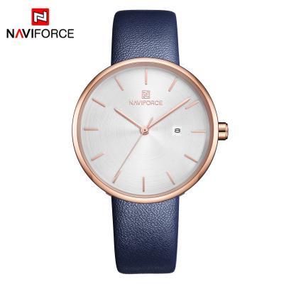 China NAVIFORCE Chronograph Women Watches 2020 Luxury Watches Quartz Watch Stainless Steel Dial Casual Women Watch for sale