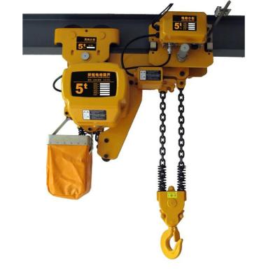 China Machinery repairs workshop 2021 hot sale 1ton electric chain hoist chain hoist block electric chain hoist for sale