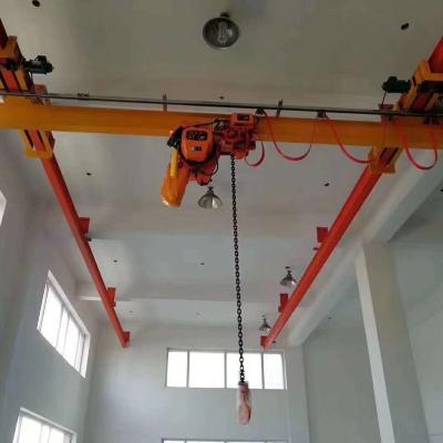 China Hot Selling Bridge Crane High Quality LX Single Beam Suspension Crane / Overhead Crane Suspension for sale