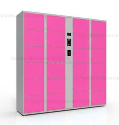 China Mail/Library/Dispatch Stations/Airport Smart RFID Barcode Locker Electronic Water Park Locker/Gym Locker/Spa Locker for sale