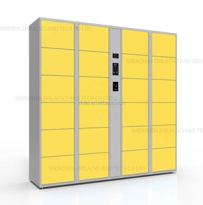 China Mail/Library/Dispatching Stations/ZHILAI Airport Electronic Barcode and RFID Locker for School/Dispatch Mall/Supermarket Gym Locker for sale