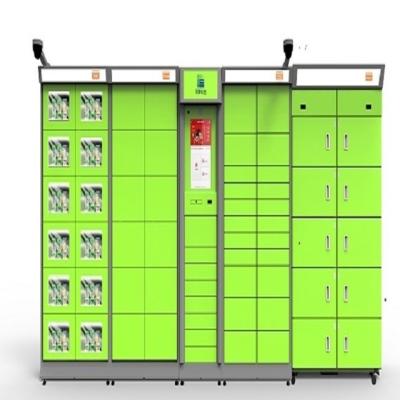 China Cold rolled steel electronic smart locker /grocery locker for sale