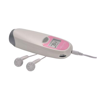 China Stylish ABS and Compact Design Child Doppler Heart Monitor Fetal Heartbeat Doppler for sale