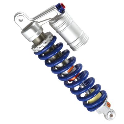 China Hot Seller 380mm Coil Spring Height Adjustable Aluminum Steel Gas Solid Motorcycle Rear Shock Absorber for sale