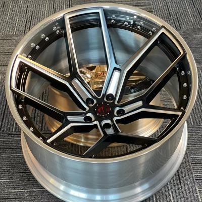 China Passanger Offroad Car Wheel 20inch 22inch 4x4 20x9 20x12 20x14 22x12 -44 -12 0 12 Offroad Negative Offset And Deep Plate Aluminum Alloy Wheel for sale