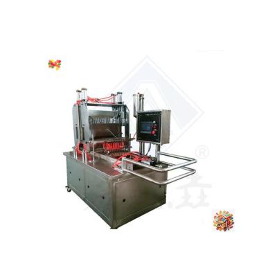 China Professional and Sugar Peach Pear Gummy Candy Depositing Machine for Candy Production for sale