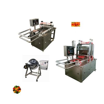 China 3kw High Productivity Commercial Soft Gummies Depositer Jelly Gummy Candy Making Machine for sale