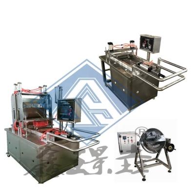 China Automatic Soft Jelly Gummy Candy Making Machine for Making Pectin Candy at Affordable for sale