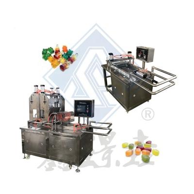 China Soft Candy Making Machine Semi-Automatic Gelatin Soft Sugar Candy Vending Machine for sale