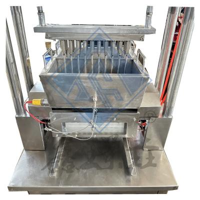 China Mechanische harde snoepgietmachine voor een hoge productiviteit 40-50 kg/uur Productielijn Te koop