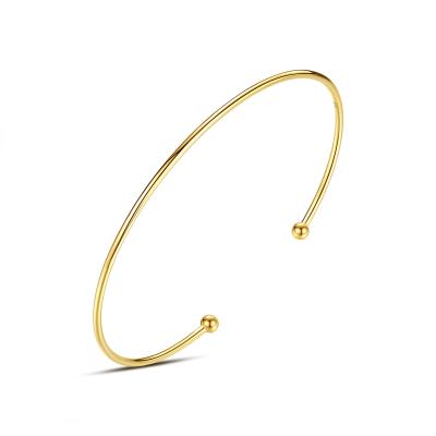 China XIXIA Fashion FASHION Custom Jewelry S925 Sterling Silver Bracelet Gold Plated Charm Adjustable Cuff Bangle Bracelet For Women for sale