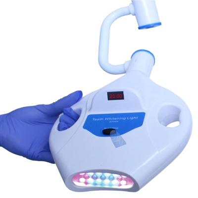 China Plastic& Metal (Iron) AKsDenT D7HH Dental 3 Color Power LED Teeth Whitening Appliance Lamp Teeth Whitening Led Light Teeth Whitening Machine for sale