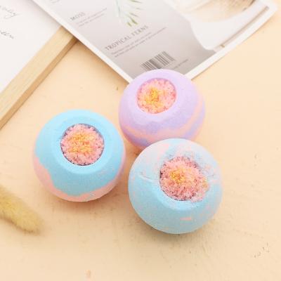 China Disposable Organic Dreamy Fizzy Bubble Set Handmade Fairy Tale Star Cake Bath Salt Ball Set for sale