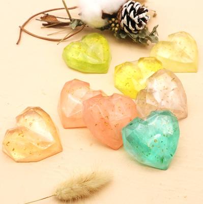 China OEM Wholesale Organic Soap Hotel Base Cleansing Oil Soaps Skin Care Deep Cleansing Heart Shaped Handmade Soap for sale