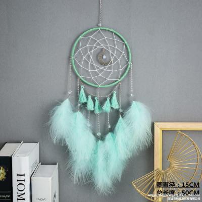 China China Indian Dream Catcher Wind Chime Girl Heart Home Car Decoration Pendant Pendant for sale