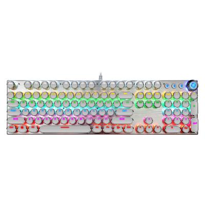 China Anti-ghosting Gaming Keyboard 23 Light Effects Panel 42*12*2cm Matte Backlit Keyboard RGB Keyboard for sale